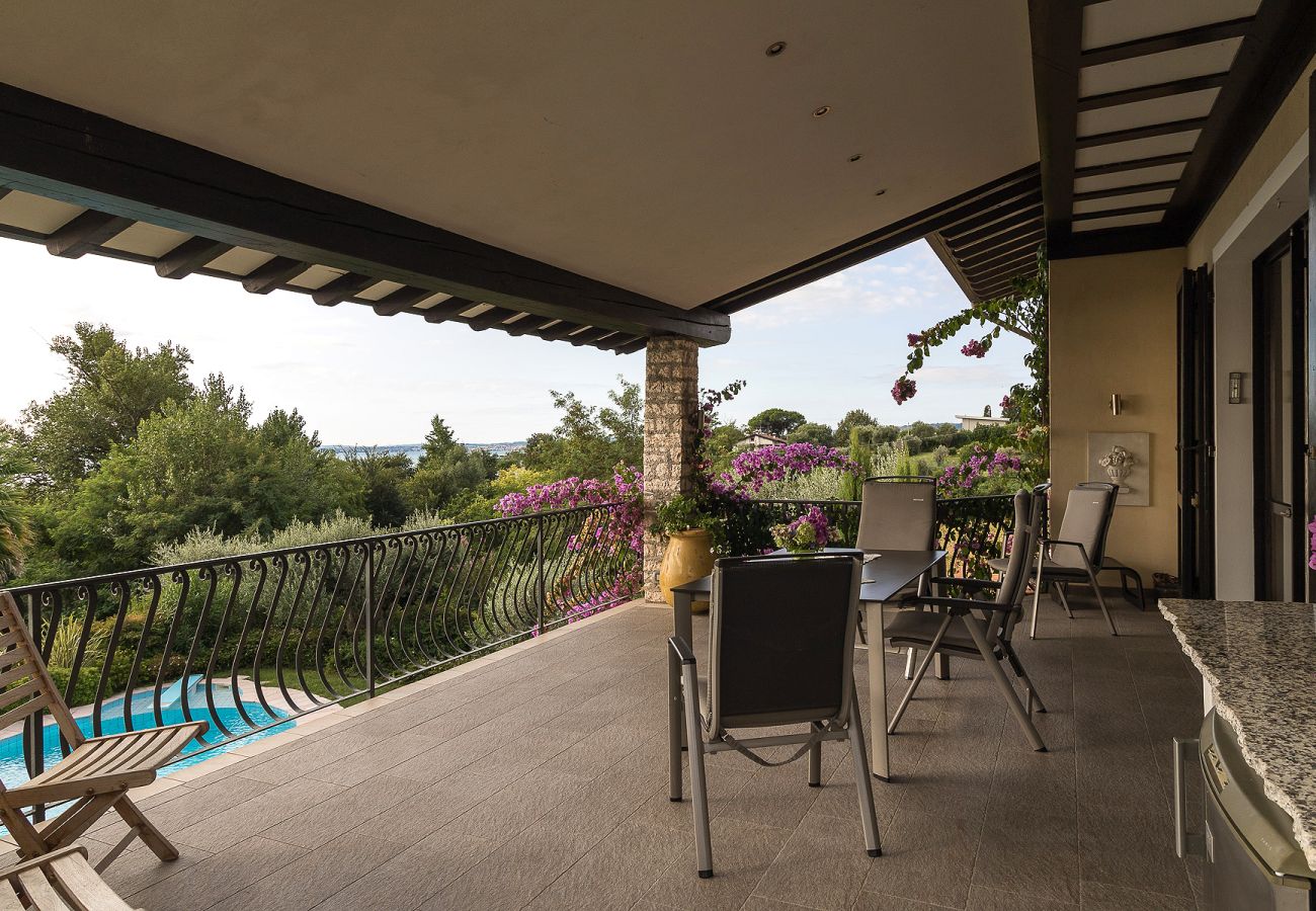 Villa a Manerba del Garda - Villa Casa Montecolo