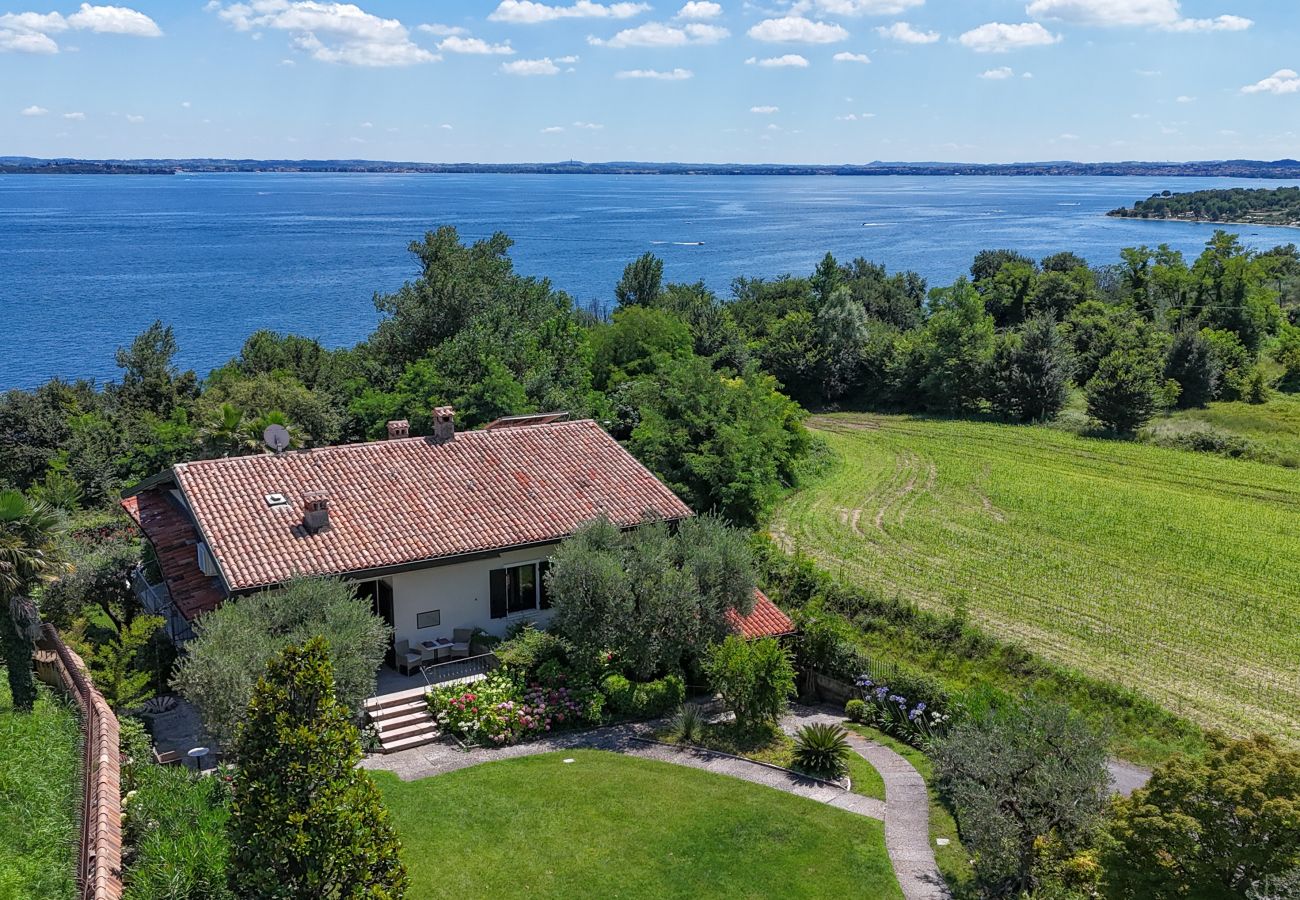 Villa a Manerba del Garda - Villa Casa Montecolo