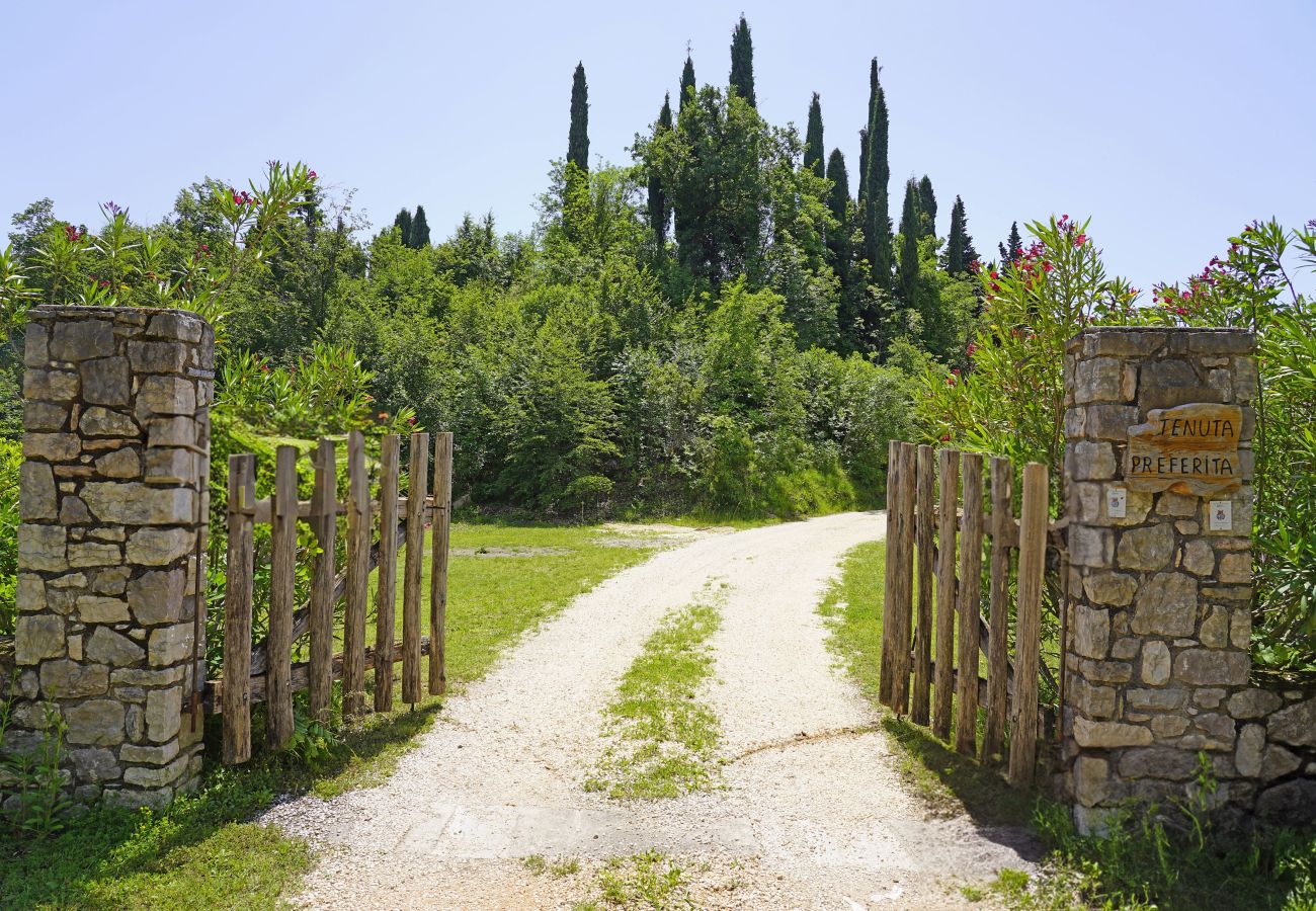 Ferienwohnung in Toscolano-Maderno - Cà Rossa - Ibisco by Garda FeWo